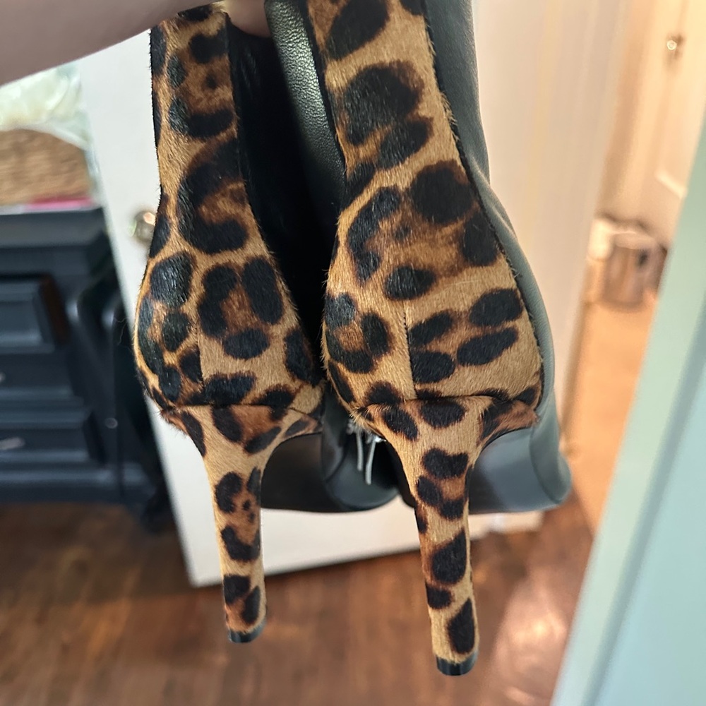 Leopard Print Stiletto Heels Nine West